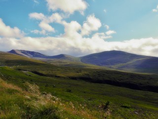 Fototapeta premium Szlak na Ben Nevis w górach Szkocji
