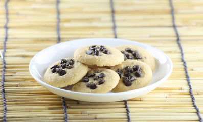 chocolate chip cookies.