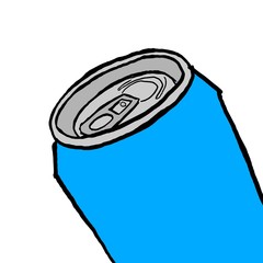 Blue can