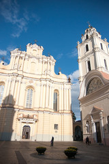 Fototapeta na wymiar Vilnius church