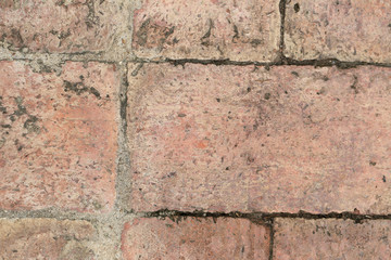 Textures of old brick.