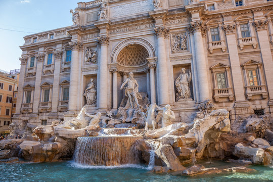Rome : fontaine de Trevi