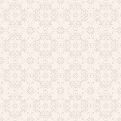 Seamless damask decorative wallpaper