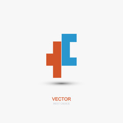 vector abstract icon element design.