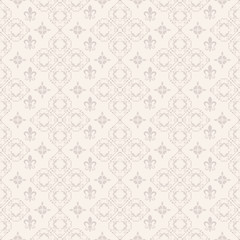 Seamless damask decorative wallpaper
