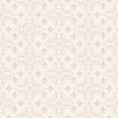 Seamless damask decorative wallpaper