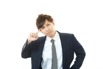 疲れたビジネスマン