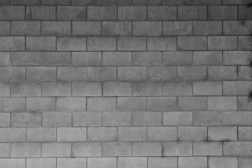 Grey concrete blocks wall