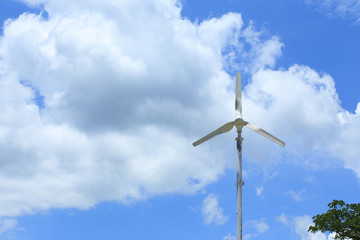 Fototapeta na wymiar wind turbine