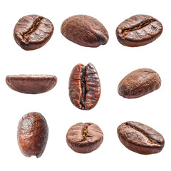 Roasted Coffee Beans in many perspectives