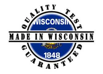 Obraz premium Quality test guaranteed stamp