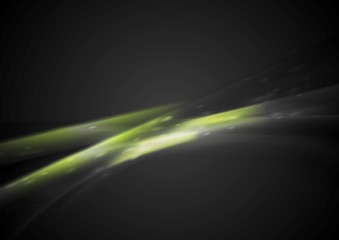 Dark green background