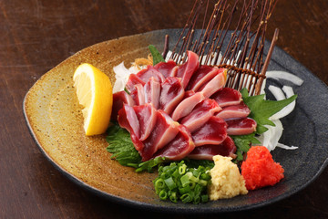スナズリの刺身