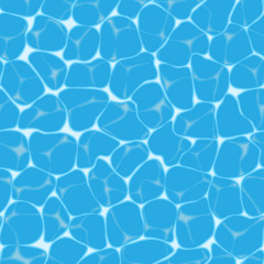 Swimming pool seamless caustic texture