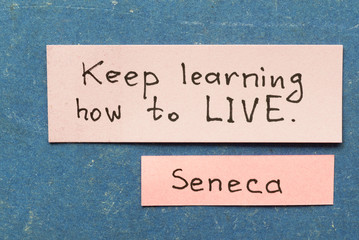 keep learning