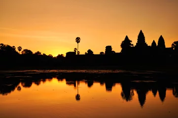Printed kitchen splashbacks Monument Angkor Wat temple