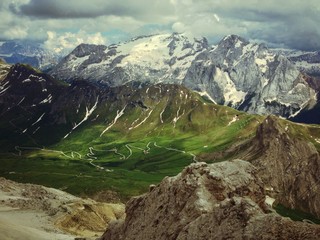 Dolomites view