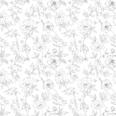 Floral seamless pattern