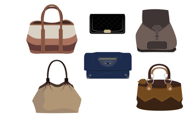 Set of Luxury Fashion handbag