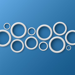 Abstract background with circles