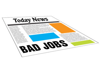 Obraz premium Bad jobs