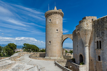 Bellver Castle front tower