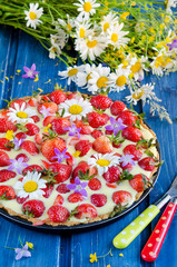Strawberry tart