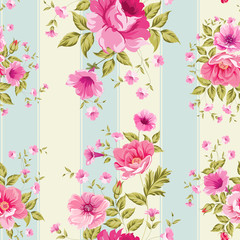 Roses, floral wallpaper