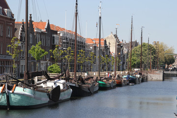 Historic Delfshaven in Rotterdam