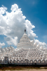 Hsinbyume Pagoda in Myanmar.