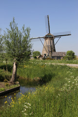 Unesco World heritage site Kinderdijk