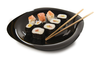 Sushi aislado