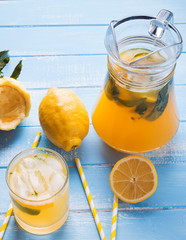 Cold lemonade