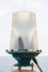 Navigation aid on the platform in offshore