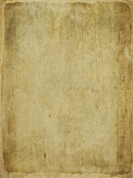 sheet of old, soiled paper background, grunge texture