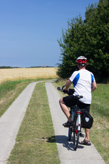 Naklejka premium Fahrradtour auf Rügen 4