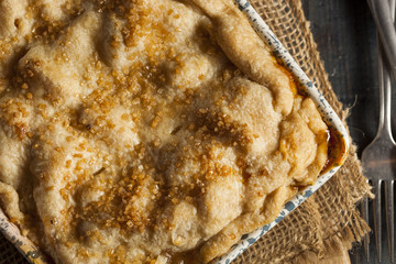 Homemade Flakey Peach Cobbler