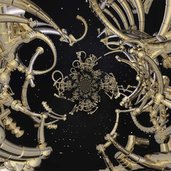 Alien fractal Structure