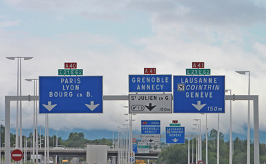 Signalisation autoroute