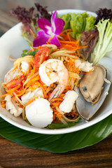 Thai Seafood Som Tum Salad