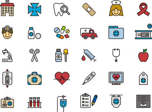 Medical & Hospital Icons