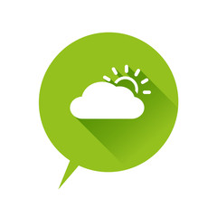 Weather Vector Icon, flat design