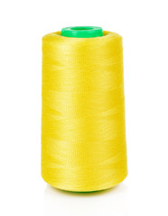 Skein of thread isolated on white