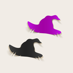 realistic design element: witch hat