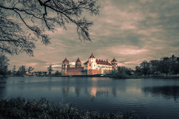Obraz premium Medieval Mir Castle Complex in Belarus
