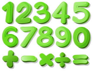 Green numbers