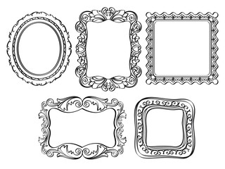 Elegant Ornate frames