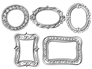 Elegant Ornate frames
