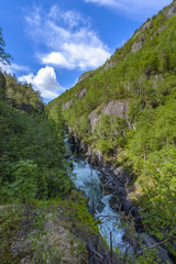 Fototapeta na wymiar beautiful Norway scenery