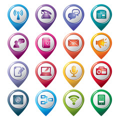 Communication Pointer Icons01